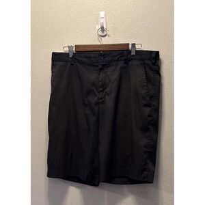 Nike Shorts Mens 34 Black Dri Fit Golf ‎ Excellent Condition
